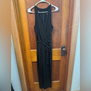 Grace Karin Sleeveless Jumpsuit Women's Medium Black Comfort Style Business